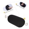 CDQL Micro Mini Microbead Back Cushion Roll Throw Pillow Travel Pillow Portable Pillow Back Cushion Sleep Neck Support Pillow for Travel Home Sofa Bed (Black) view 4