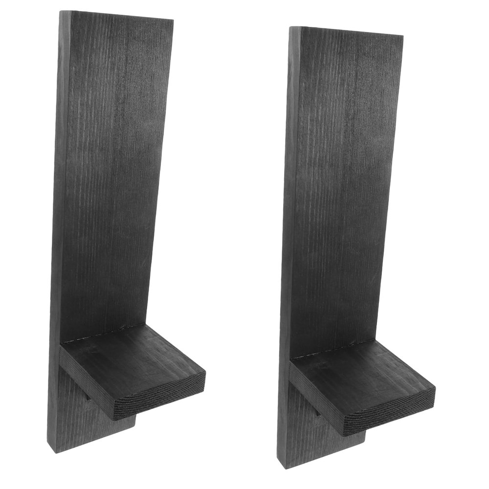 Cabilock 1pair Vintage Candle Holders Wall Sconces Rustic Home Decor for Festivals and Weddings Decorative Wall Candle Holders for Living Room and Dining Spaces