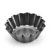 Cabilock 10pcs Flower Tart Pans Egg Tart Molds Cups Easy Release for Baking Fruit Egg and Cupcakes view 3