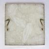 AANTHROPOLOGY By Rhea White Agate Serving Tray with Brass Handles | Square -14 * 14 view 3