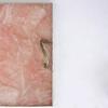 AANTHROPOLOGY By Rhea Rose Quartz Agate Serving Tray with Brass Handles | Square -16 * 16 view 1