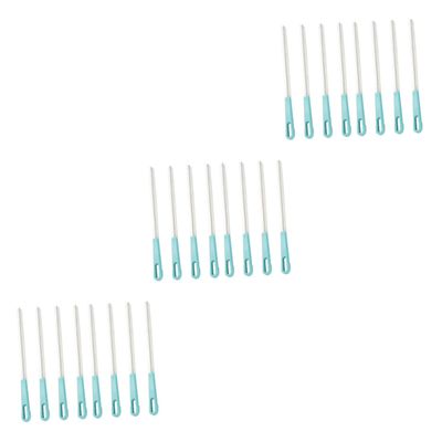 MAGICLULU 24pcs Sturdy Pastry Nozzle Cleaning Brush Lightweight for Easy Storage for Kitchen Dessert Shop