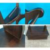 JOuan Coat Rack, Valet Furniture Wooden Valet Stand With Drawer Tray And Wheels Freestanding Suit Hanger With Clothes Hanger And Pants Rail For Hallway Dressing Room Etc view 4
