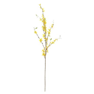 MEUMITY Artificial Orchids Flowers 6Pcs Silk Fake Flowers Faux Dancing Lady Orchids Stems for Wedding Home Indoor Outdoor Decoration Festive Furnishing(#1)