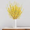 MEUMITY Artificial Orchids Flowers 6Pcs Silk Fake Flowers Faux Dancing Lady Orchids Stems for Wedding Home Indoor Outdoor Decoration Festive Furnishing(#1) view 2