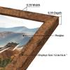 Picrit 11x17 Picture Frame, Photo Frame for Wall Mounting Display, Brown view 3