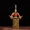 burid Pure Copper Monkey King Figurine Home and Office Decoration Figurine Statue Sun Wukong Statue Housewarming Congratulatory Gift view 3