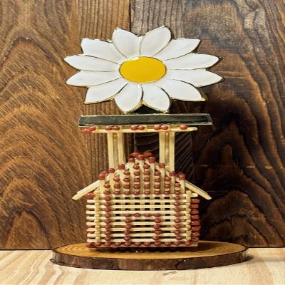 Matchstick House - Platform (753977) Gift for Her, Gift for Him, Gift for Kids, Housewarming Gift, Gift for Mom, Gift for Dad, Home Decor