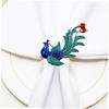 6Pcs Alloy Napkin Rings with Elegant Phoenix Pattern Unique Napkin Holders for Weddings Parties and Family Gatherings Stylish Table Decor and Present Choice view 2