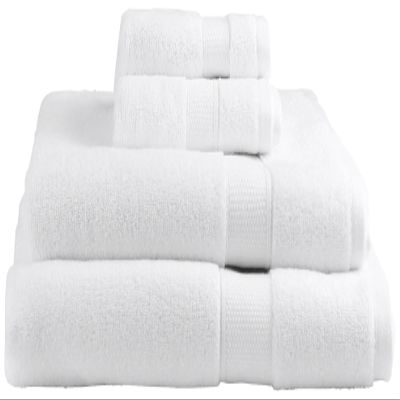 Zest Kitchen + Home Performance Towel Collection Wash Cloth White