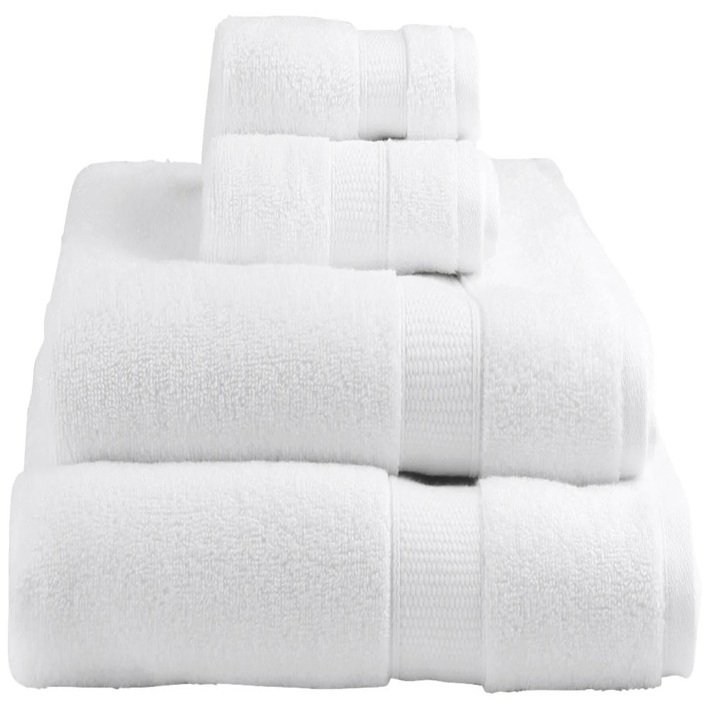 Zest Kitchen + Home Performance Towel Collection Wash Cloth White
