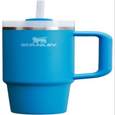 STANLEY Quencher H2.0 Tumbler with Handle and Straw 30 oz | Flowstate 3-Position Lid | Cup Holder Compatible for Travel | Insulated Stainless Steel Cup | BPA-Free | Azure