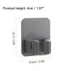 uxcell 2pcs Mop Broom Holder Wall Mount 304 Stainless Steel Mop Holder view 2