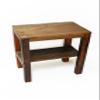 Amish Made Reclaimed Hardwood End Table view 3