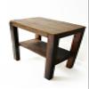 Amish Made Reclaimed Hardwood End Table view 4