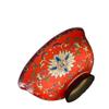 TEMKIN Ceramic Bowlsalad bowlRamen Bowl Porridge Bowl,Soup Bowl15.6cm 6.14in Enamel Color Small Bowl Bone China high Foot Chinese Palace Bowl Ceramic Tableware Bowl view 1
