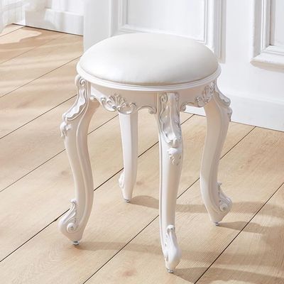 BREZO Vanity Stool, Dressing Table Stool, Makeup Stool, Vanity Stools for Makeup, Home Chair Princess Bedroom Nail Stool (Color : A)