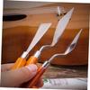 EXCEART 3sets Oil Painting Kit Scraper Textured Art Supplies Painting Mixing Tool view 3