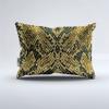 Boasorte Snake Skin Luxe Prints Duvet Cover Set | Serpentine Jungle Chic Wild Animal Fur Design Bedding Set | with Soft Duvet Cover+2 Pillow Shams(3pcs) or Sheet (4pcs) (A,Full-3PCS) view 3