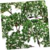 Cabilock 40pcs Miniature Artificial Tree for Diorama Realistic Fairy Garden Decor Birthdaywood Tree Ornament view 4