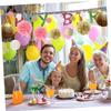 ABOOFAN 15pcs Tissue Paper Pom Pom Balls Tissue Paper Flower Balls for Wedding Decorations view 3