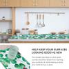 2 Rolls 12" W x 120" L Floral Drawer and Shelf Liner for Cabinets, Non-Adhesive Strong Grip Non-Slip Flower Shelf Cabinet Kitchen Shelf Liners for Kitchen Cabinets view 3