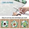 2 Rolls 12" W x 120" L Floral Drawer and Shelf Liner for Cabinets, Non-Adhesive Strong Grip Non-Slip Flower Shelf Cabinet Kitchen Shelf Liners for Kitchen Cabinets view 4