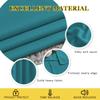 NICETOWN Peacock Teal Curtains for Home Office, Grommet Thermal Curtains Blackout Light Blocking Room Darkening Window Treatments for Bedroom/Living Room, 2 Panels, W52 x L90 view 4