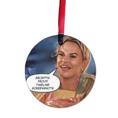Real Housewives of Salt Lake City Christmas Ornament
