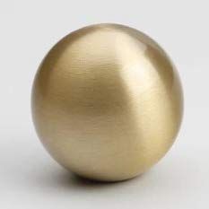 JCAKES 0.7" Dia Small Brass Knob Brushed Brass Tiny Drawer Knob Mini Dresser Pull Dresser Knobs Pulls Drawer Pull Cabinet Knobs (Size : Dia: 0.55" (14 mm))