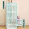 YSUEFIJO Metal Umbrella Holder for Entryway, Free Standing Umbrella Organizer Bin, Steel Square Umbrella Rack, Cane Walking Stick Holder, Openwork Design, for Entryway & Living Room view 3
