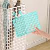 YSUEFIJO Metal Umbrella Holder for Entryway, Free Standing Umbrella Organizer Bin, Steel Square Umbrella Rack, Cane Walking Stick Holder, Openwork Design, for Entryway & Living Room view 4