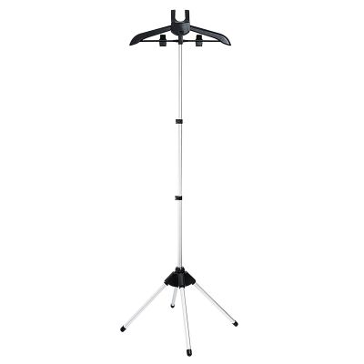 SOULAGRY Handheld Garment Steamer Rack,Steamer Hanger Stand, Telescopic Foldable Garment & Clothes Drying Rack,Hanging Ironing Machine Hanger Steam Ironing Machine Accessories Bracket