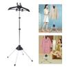 SOULAGRY Handheld Garment Steamer Rack,Steamer Hanger Stand, Telescopic Foldable Garment & Clothes Drying Rack,Hanging Ironing Machine Hanger Steam Ironing Machine Accessories Bracket view 3