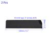 M METERXITY 2 Pack ABS Knife Sheaths - Kitchen Knife Protectors Covers Universal Knife Edge Guards, Apply to Santoku Knife Kitchen (5 Inch, Black) view 3