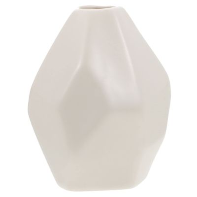 ABOOFAN Ceramic Dried Flower Vase Elegant Multi-Sided Modern Decor for Home Office Event Centerpieces and Artful Arrangement Container for Bouquets and Floral Displays