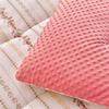 OBONG Bedding Quilted Full Mattress Topper Side A Cotton B Side Velvet Fabric Breathable Fluffy Mattress Pad Soft to The Touch Queen King Futon Mattresses (Color : #13, Size : Twin-90 * 200cm) view 2