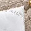 OBONG Taffron Mattress Topper Queen Ultra Soft and Breathable Mattress Pad Plush Pillow Top King Twin Extra Thick Comfort Quilted Bed Mattresses Toppers (Color : Blue, Size : King-180 * 200cm) view 3