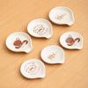 Spoon Rest For Stove Spoon Holder For Kitchen Gadgets Coffee Spoon Spoon Cradle Kitchen Accessories For Utensils White view 2
