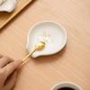 Spoon Rest For Stove Spoon Holder For Kitchen Gadgets Coffee Spoon Spoon Cradle Kitchen Accessories For Utensils White view 3