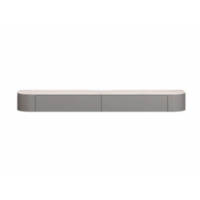 Mounted Entertainment Center Wood Floating TV Stand, Modern Floating TV Cabinet 47''/55'' Wall Mounted Entertainment Center TV Media Console, Floating Shelves with Drawers Wall Mounted Tv Shelf (Colo