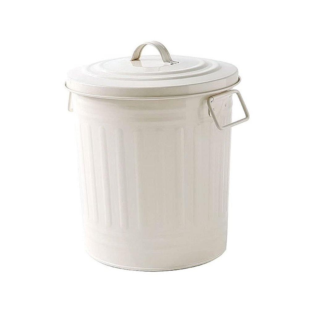 EERINESS Kitchen Trash Can Trash Can with Lids Kitchen Trash Can Round Trash Can Wastebasket with Press Type Lid Can Bathroom Bedroom Office Office Trash Can Wastebaskets