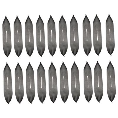 BUTIFULSIC 50pcs Hanger Sponge Pad Skid Shoulder Support Pack Clothing Hanger Protector Non-slip Cover Simple Design No Tool Installation