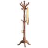 DECORN Coat Stand Wood Coat Rack Freestanding Modern Hall Tree Multiple Hooks Rack Holder for Hanging Coats Scarf Purse Umbrella Display for Entryway Office Hallway,A view 1