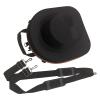 Cowboy Hat Travel Case - Portable Cowboy Hat Storage Box Crush Proof Hat Carrier Case for Travel Protects up to 2 Cowboy with Carrying Handle, Shoulder Strap, Luggage Strap view 1