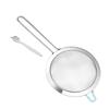 Cabilock 2pcs Efficient Flour Strainer Mesh Sieve Stainless Steel Mesh Strainer Easy Sifting Home Use view 1