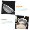 Cabilock 2pcs Efficient Flour Strainer Mesh Sieve Stainless Steel Mesh Strainer Easy Sifting Home Use view 4