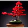 Artificial Plants Artificial Bonsai Tree Indoor Large Fake Plants Decor with Ceramic Pots Red Leaves and Pony Sculpture for Home Table Office Desk Bedroom Living Room Decorations Fake Plants Decor view 4