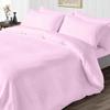 1014 TC New Egyptian Cotton 4 PC Sheet Set Stripe & US Twin, Pink_Full view 3