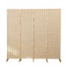 3/4/ 5 Panel Room Partition, Floor Standing Folding Privacy Partition Wall Decoration, Independent Wall Divider Screen for Room Separation, Suitable for Cafe/Tea Room/Restaurant (Size : W50xH170/4pan view 1